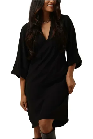 ANOTHER LABEL Dames, Jurken, Zwart, Maat: XS