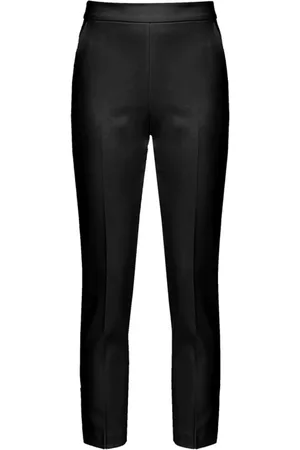 Pinko Dames, Broeken, Zwart, Maat: XS Poliester
