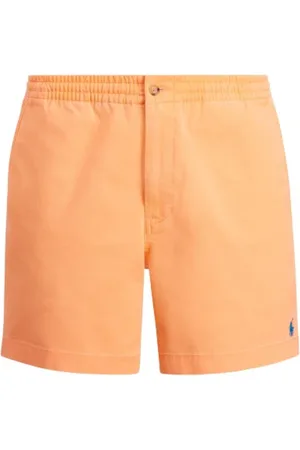 Ralph Lauren Heren, Korte broeken, Oranje, Maat: 2XL Katoen