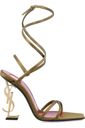 Saint Laurent Dames, Schoenen, Geel, Maat: 38 EU Satijn