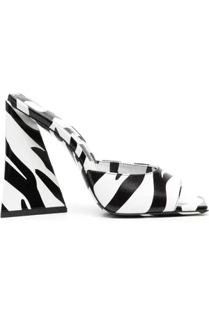 The Attico Dames, Schoenen, Wit, Maat: 38 EU Leer