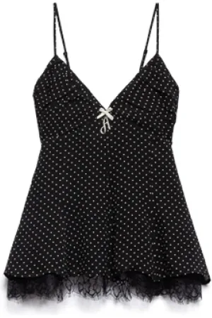ANIYE BY Dames, Tops, Zwart, Maat: M