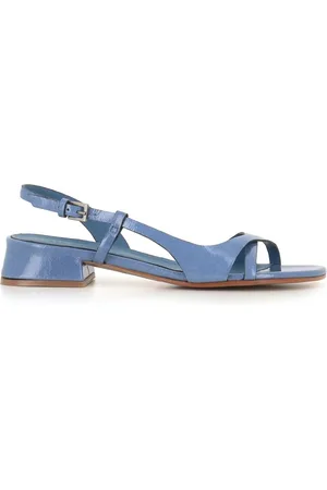 ROBERTO DEL CARLO Dames, Schoenen, Blauw, Maat: 40 EU Leer