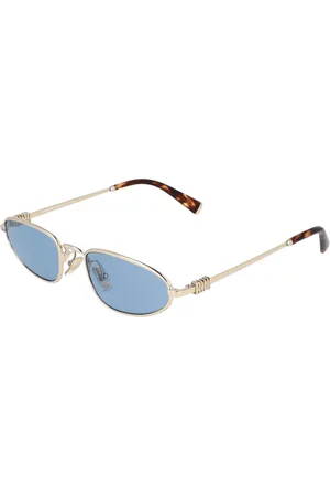 Miu Miu Unisex, Accessoires, Geel, Maat: 52 MM