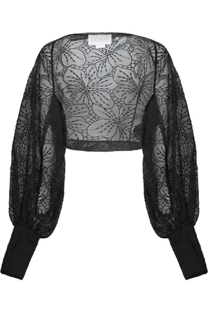 GENNY Dames, Blouses & Shirts, Zwart, Maat: XS Zijde