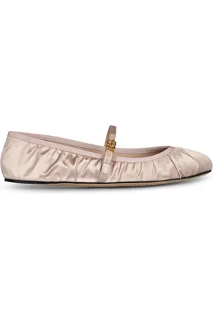 Dolce & Gabbana Dames, Schoenen, Roze, Maat: 39 1/2 EU Satijn