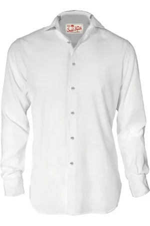 MC2 SAINT BARTH Heren, Overhemden, Wit, Maat: 2XL