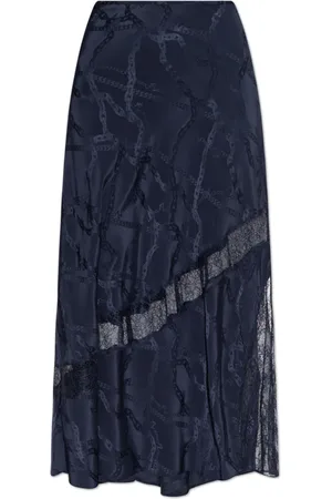 Zadig & Voltaire Dames, Rokken, Blauw, Maat: 2XS Zijde