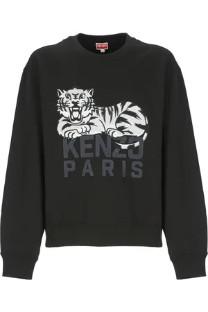 Kenzo Heren, Sweatshirts & Hoodies, Zwart, Maat: XL Katoen