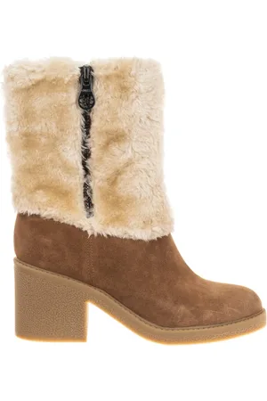 Guess Dames, Schoenen, Bruin, Maat: 35 EU Suède