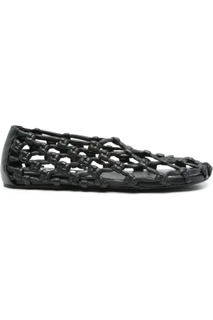 Jil Sander Dames, Schoenen, Zwart, Maat: 37 EU Leer