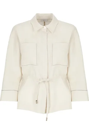 PESERICO SIGN Dames, Blouses & Shirts, , Maat: M Linnen