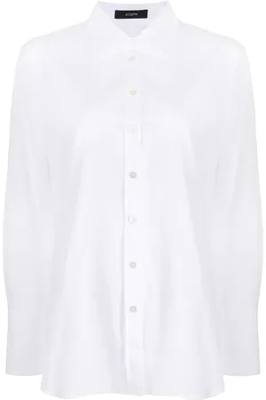 Joseph Dames, Blouses & Shirts, Wit, Maat: XS Katoen