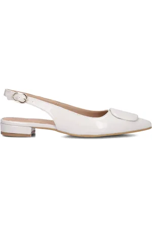 Lina Locchi Dames, Schoenen, Wit, Maat: 39 EU Leer
