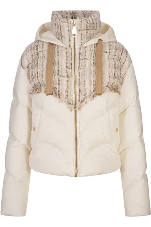Khrisjoy Dames, Jassen, Wit, Maat: XS Tweed