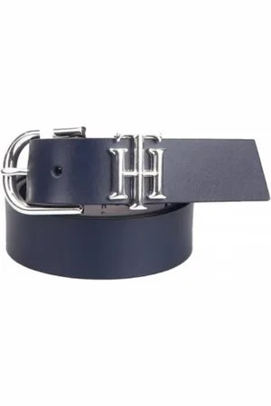 Tommy Hilfiger Dames, Accessoires, Blauw, Maat: 100 CM Synthetisch