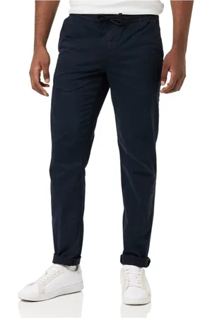 Tommy Hilfiger Heren, Broeken, Blauw, Maat: W33 Satijn
