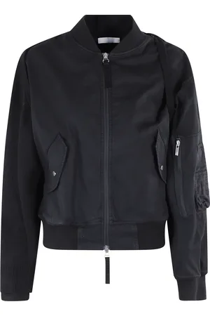 Helmut Lang Dames, Jassen, Zwart, Maat: M Katoen