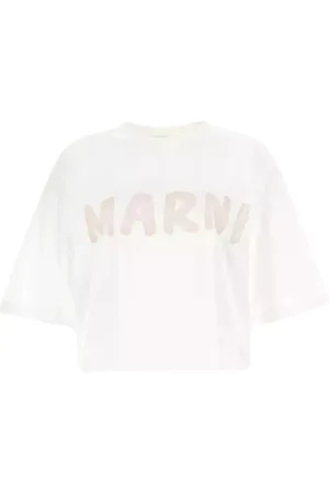 Marni Dames, Tops, Wit, Maat: 3XS Katoen