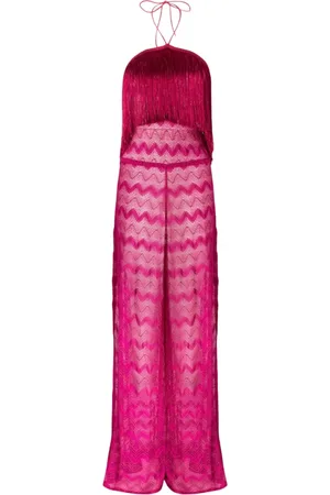 Missoni Dames, Jumpsuits & Playsuits, Roze, Maat: XS Viscose