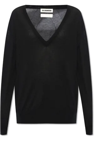 Jil Sander Dames, Truien, Zwart, Maat: XS Kasjmier
