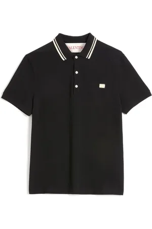 VALENTINO GARAVANI Heren, Tops, Zwart, Maat: 2XL Katoen
