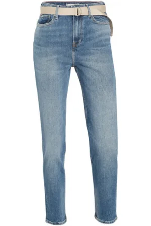 Tommy Hilfiger Dames, Jeans, Blauw, Maat: W28 Katoen