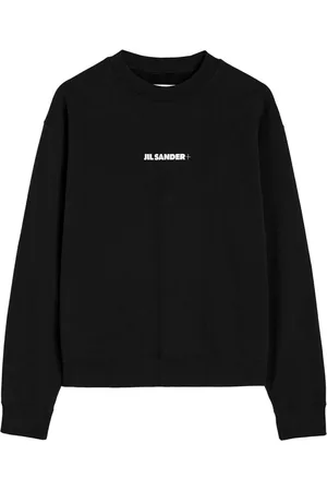 Jil Sander Dames, Sweatshirts & Hoodies, Zwart, Maat: M Katoen
