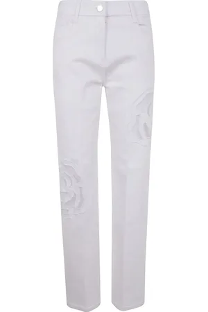Blugirl Dames, Jeans, Wit, Maat: W26