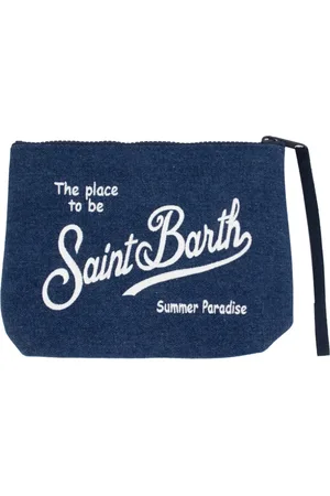 MC2 SAINT BARTH Dames, Tassen, Blauw, Maat: ONE Size Katoen