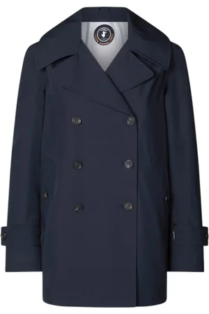 save the duck Dames, Mantels, Blauw, Maat: S