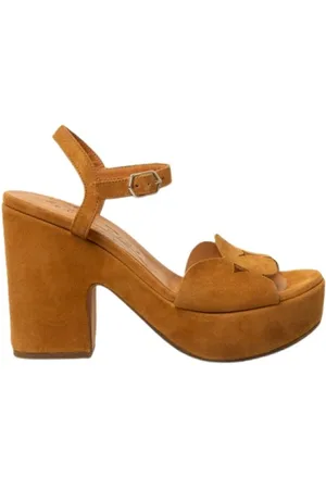 Chie Mihara Dames, Schoenen, Bruin, Maat: 35 EU Leer