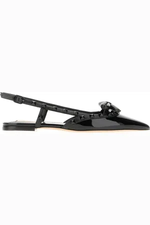 VALENTINO GARAVANI Dames, Schoenen, Zwart, Maat: 38 EU Leer