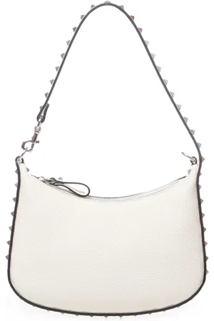 VALENTINO GARAVANI Dames, Tassen, Wit, Maat: ONE Size Katoen