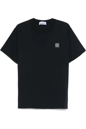 Stone Island Heren, Tops, Blauw, Maat: M Katoen