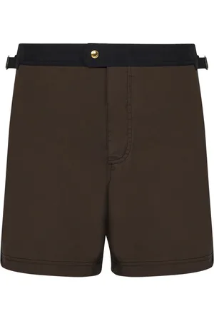 Tom Ford Heren, Badkleding, Bruin, Maat: L Poliester
