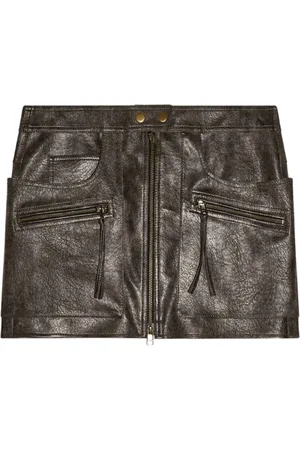 Isabel Marant Dames, Rokken, Zwart, Maat: XS Leer