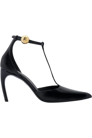 Salvatore Ferragamo Dames, Schoenen, Zwart, Maat: 35 1/2 EU Leer