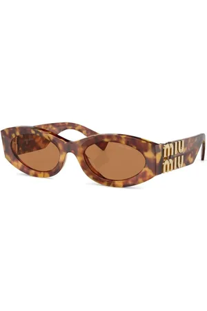 Miu Miu Dames, Accessoires, Bruin, Maat: 54 MM