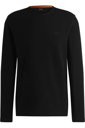HUGO BOSS Heren, Tops, Zwart, Maat: S Katoen
