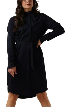 ANOTHER LABEL Dames, Jurken, Blauw, Maat: XS