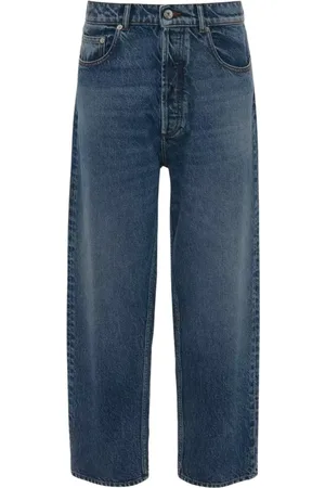 J.W.Anderson Heren, Jeans, Blauw, Maat: W33 Katoen