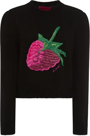 La DoubleJ Dames, Truien, Zwart, Maat: M Wol
