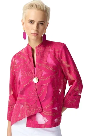 Joseph Ribkoff Dames, Jassen, Roze, Maat: XS Leer