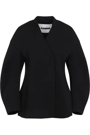 Jil Sander Dames, Truien, Zwart, Maat: S Wol