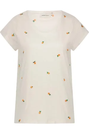 Fabienne Chapot Dames, Tops, Wit, Maat: XL Katoen