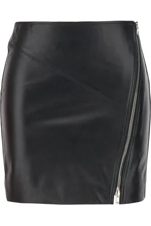 Isabel Marant Dames, Rokken, Zwart, Maat: 2XS Leer