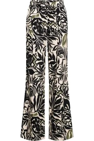 &Co Woman Dames, Broeken, Zwart, Maat: XL