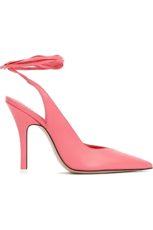 The Attico Dames, Schoenen, Roze, Maat: 36 1/2 EU Leer