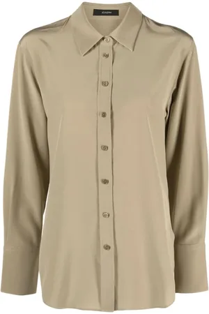 Joseph Dames, Blouses & Shirts, Bruin, Maat: XS Zijde